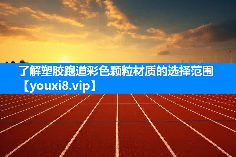 了解塑胶跑道彩色颗粒材质的选择范围